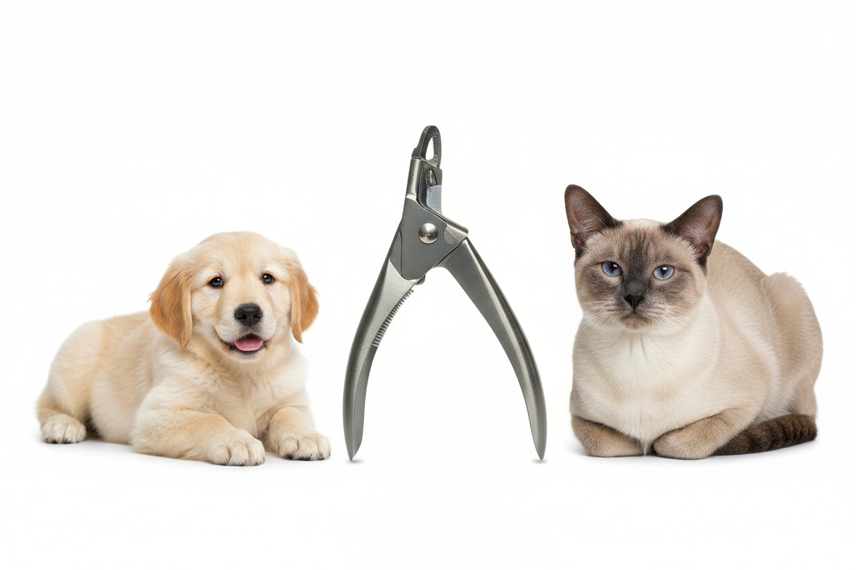 Pet Heavy Duty Nail Clipper Cutter Trimmer Cat Dog Rabbit Toe Claw Paw Care NEW